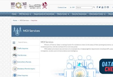 Qatar id,Screenshot From moi.gov.qa